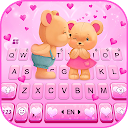 Bear Couple Tastatur-Bear Couple Tastatur-Thema 