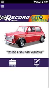 Autoescuela Record White 0.0.8 APK + Mod (Unlimited money) إلى عن على ذكري المظهر