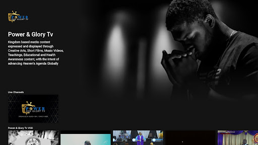 Android application Power & Glory Tv screenshort
