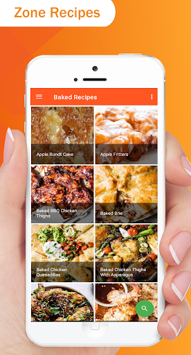 Zone Recipes CookBook Screen 3