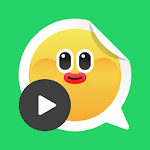 Cover Image of Herunterladen GIF Sticker Store for Whatsapp 1.0.0 APK