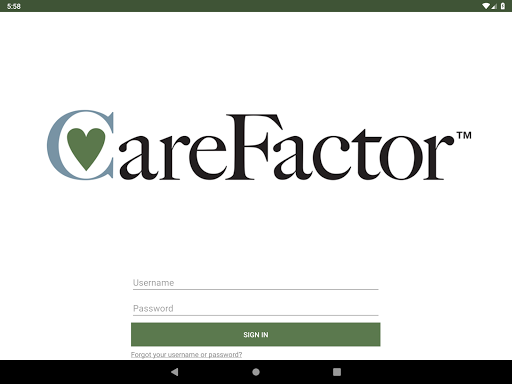 CareFactor Screenshot