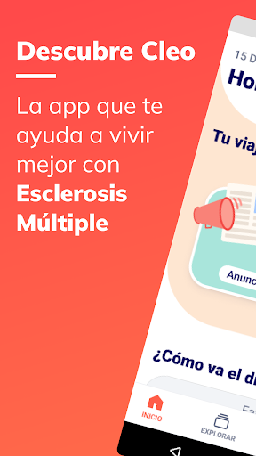 Android application Cleo, mi aplicación para la EM screenshort