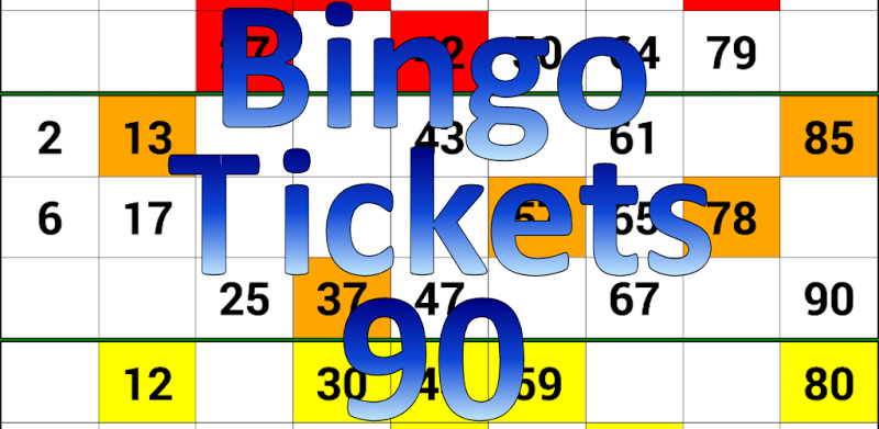 Bingo Tickets 90