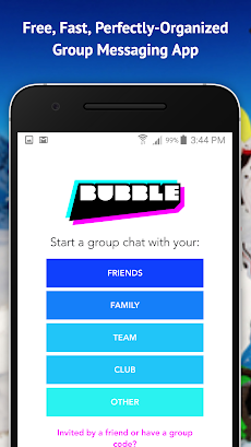 Bubble - Group Messengerのおすすめ画像1