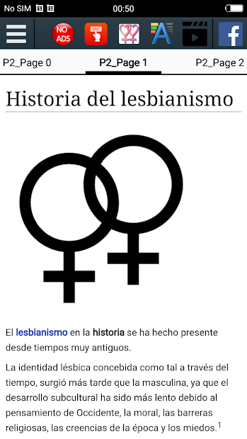 Screenshot 10 Historia del lesbianismo android