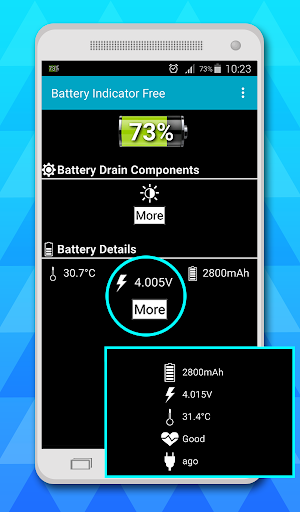 battery indicator Screen 3