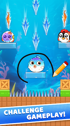 Animal Draw Line Puzzle - Screenshot 1