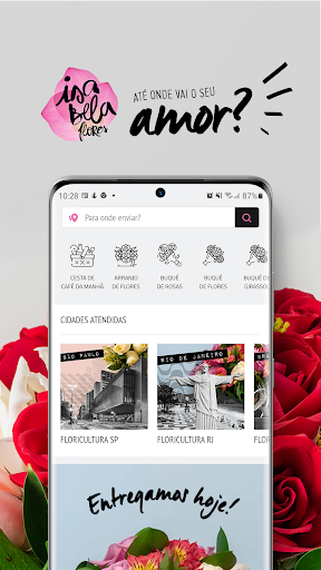 Android application Isabela Flores screenshort
