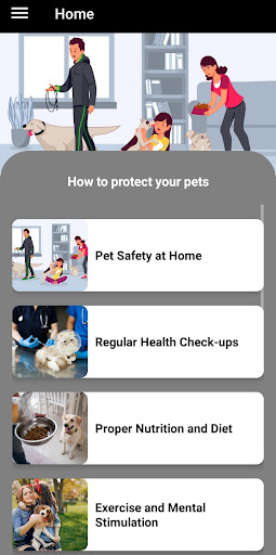 Pet care Screen 3