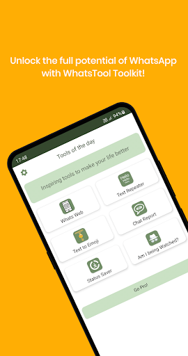 Android application WhatsTool - Tools for WhatsApp screenshort