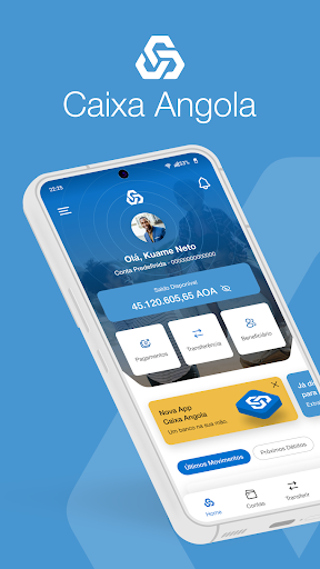 Android application Caixa Angola screenshort