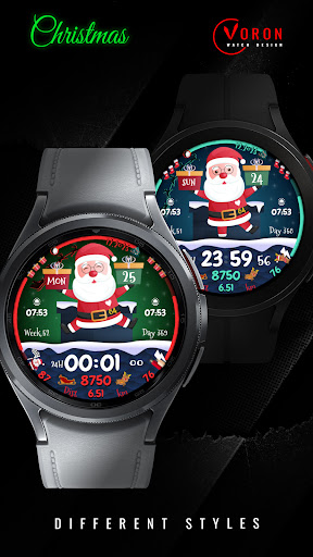 Christmas Santa Animated Watch