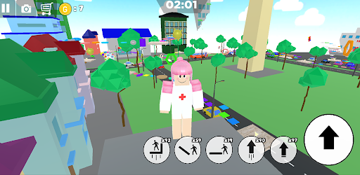 Android application Parkour on hospital screenshort