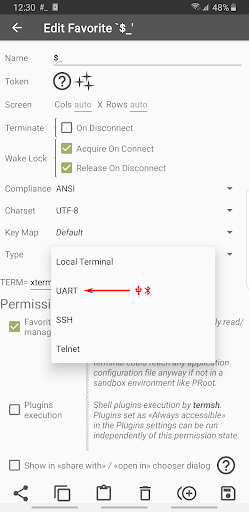 Android application Another Term screenshort