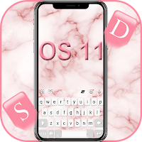 Тема для клавиатуры Os11 Pink Marble