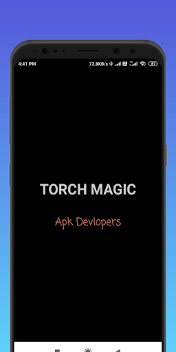 Android application Torch Magic FlashLight screenshort