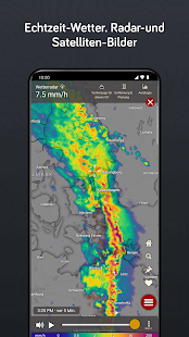 Windy.com - Wetter & Radar Bildschirmfoto