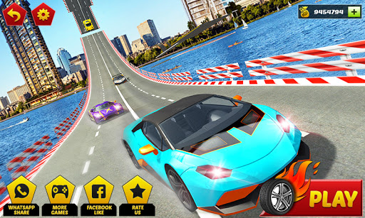 Android application Impossible GT Car Racing Stunt screenshort