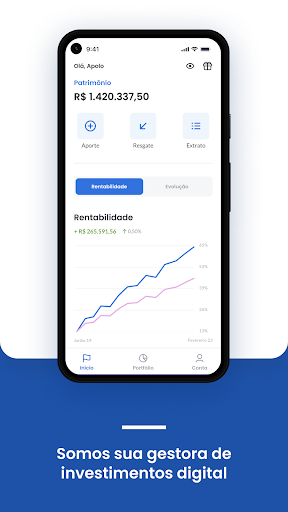Android application Magnetis Investimentos screenshort