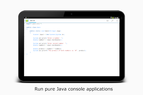 AIDE- IDE for Android Java C++ Schermata