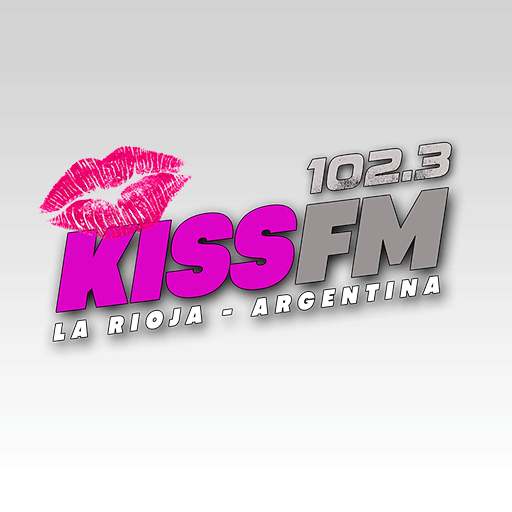 Kiss La Rioja 102.3 logo