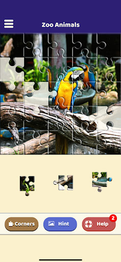 Zoo Animals Puzzle Screen 3
