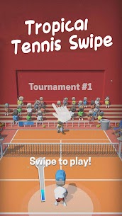 Tropical Tennis Swipe MOD APK (No Ads) Download 1