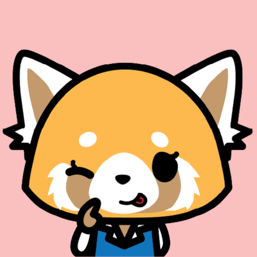 Aggretsuko Stickers Digitais logo