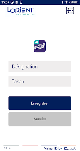 Mon e-badge Screen 3