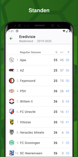 Eredivisie Live Screen 3