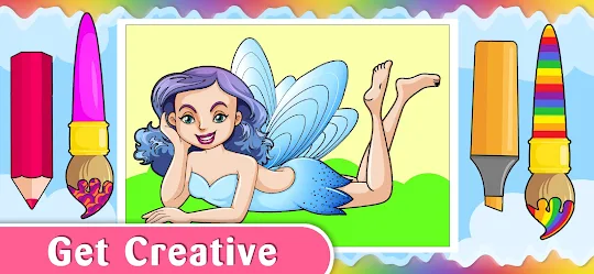 Coloring Game: Learn & Paint