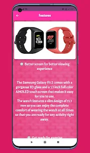 Galaxy fit 2 guide
