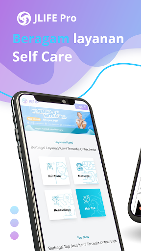 Android application JLIFE Pro: Hair Care & Reflexy screenshort