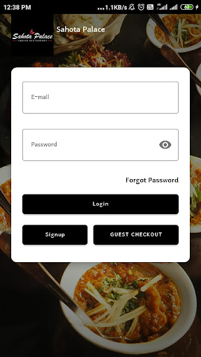 Android application Sahota Palace screenshort