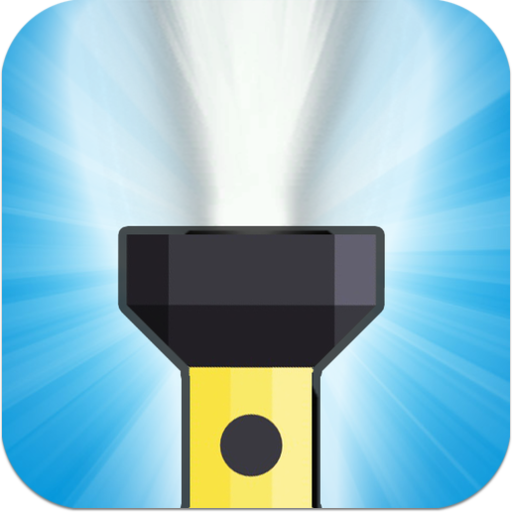 Simple LED flashlight logo