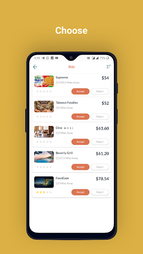 Screenshot of FoodEaze