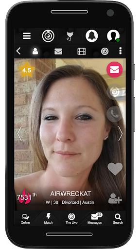 Android application Flirty Dating - Video Chat screenshort
