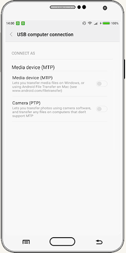 usb otg settings driver connect phone for android  Screenshots 1