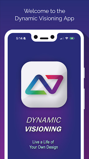 Android application Dynamic Visioning Coach App screenshort