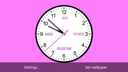 Analog Clock Screen 2