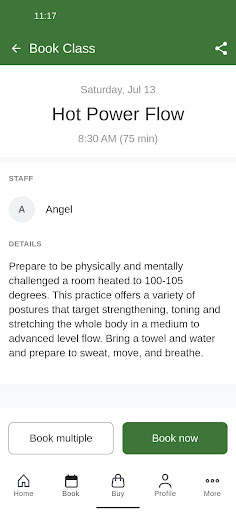 Destin Hot Yoga Screen 3