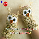 Crochet Pattern Baby Gloves icon