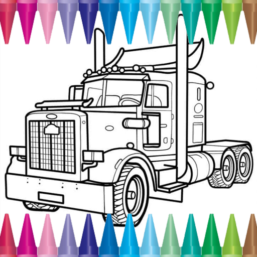 Truck Coloring Book logo