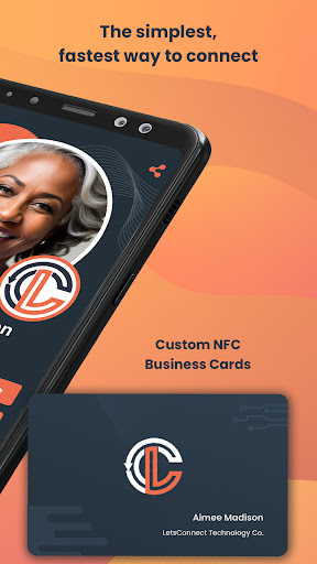 LetsConnect Business Card Screen 2