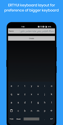 Jawi Pro : Jawi Keyboard Screen 3