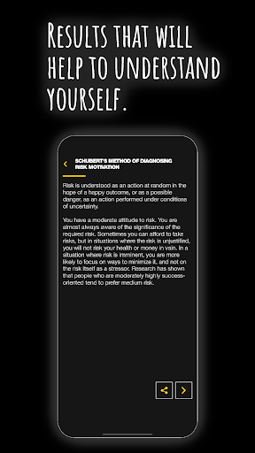 Psychological tests. - Lifestyle - apps