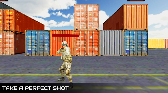 Commando Sniper Shooter — zrzut ekranu z gier akcji FPS
