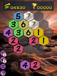 Get To 7, merge puzzle game
