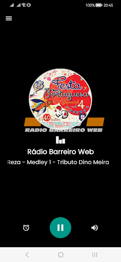 Rádio Barreiro Web Screen 2